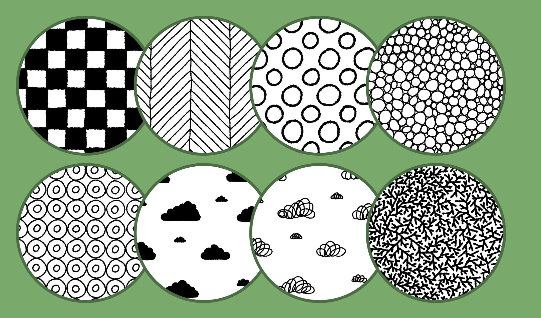 Seamless Hand-drawn Patterns