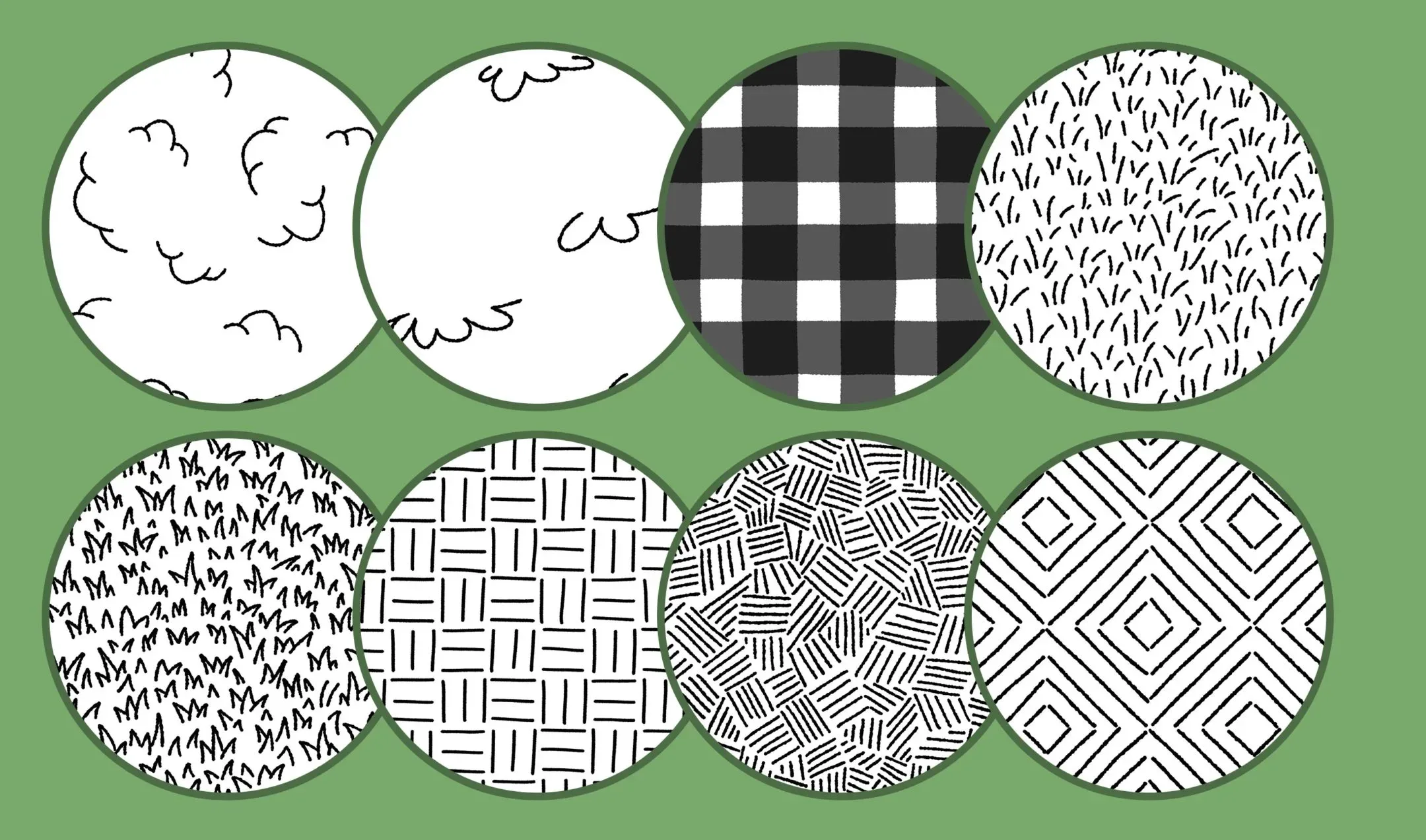 Seamless Hand-drawn Patterns