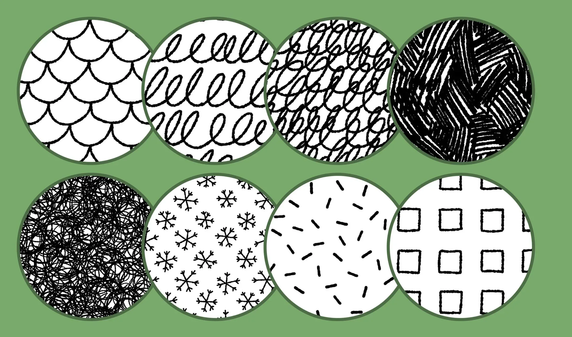 Seamless Hand-drawn Patterns