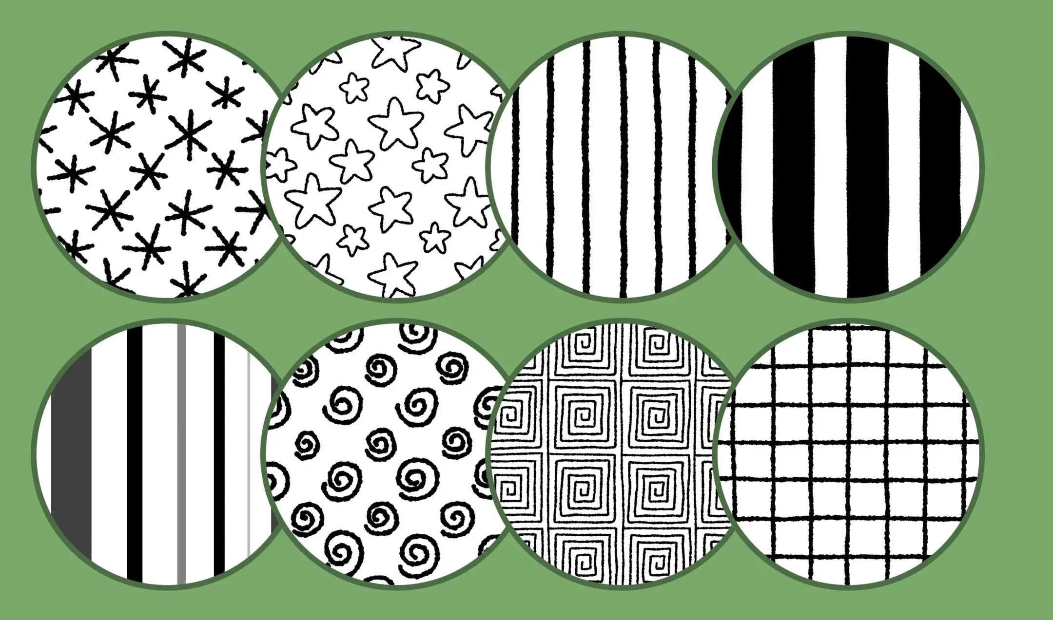 Seamless Hand-drawn Patterns