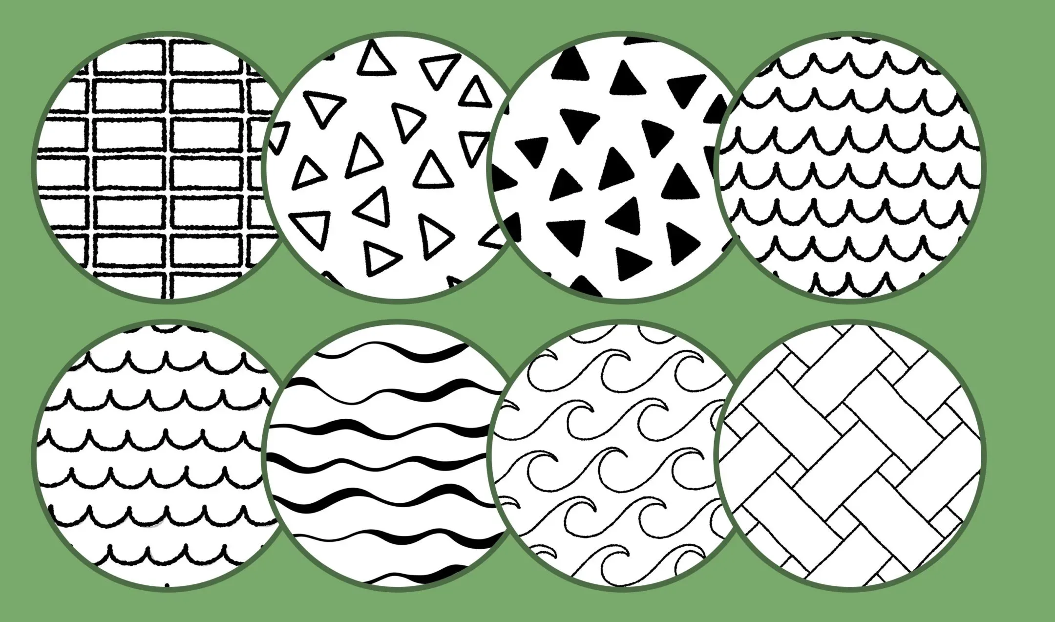 Seamless Hand-drawn Patterns