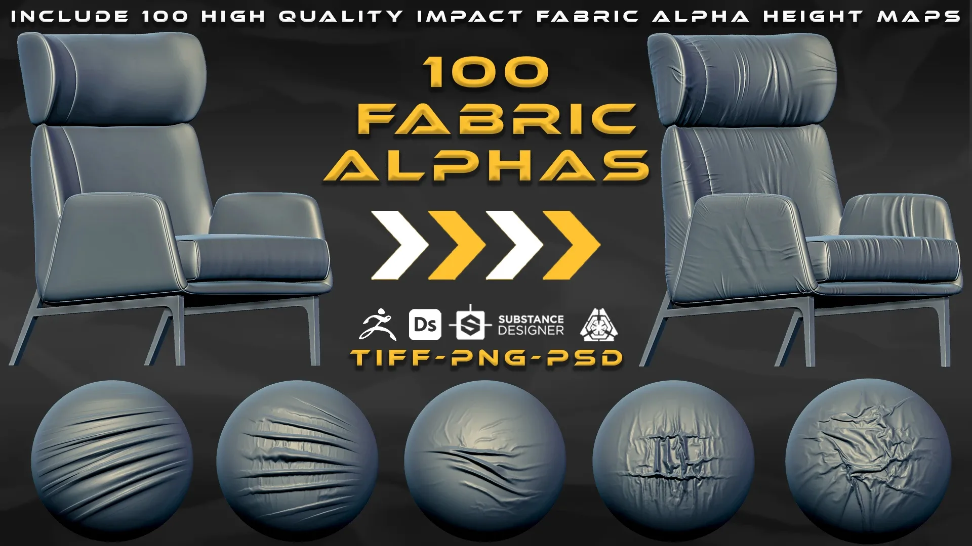100 Fabric Alphas