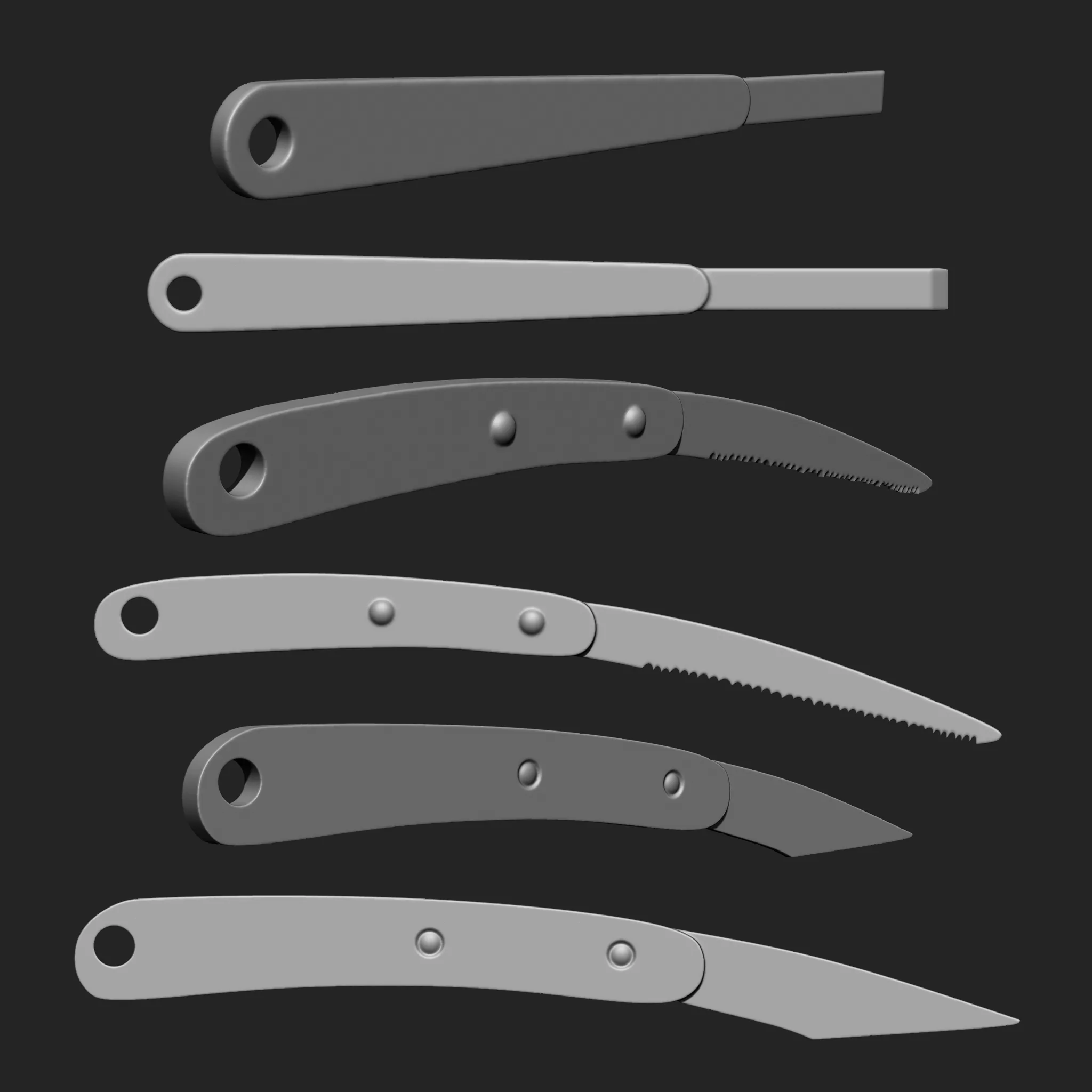 Knife Collection IMM Bruch Pack 21 in one