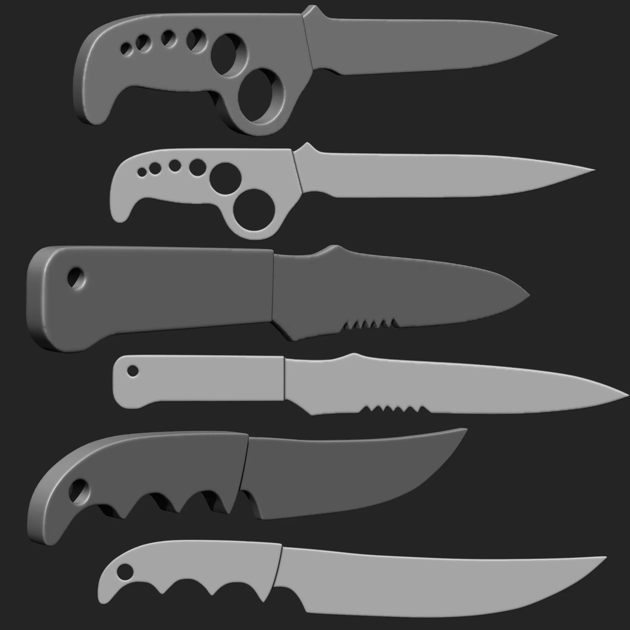 Knife Collection IMM Bruch Pack 21 in one