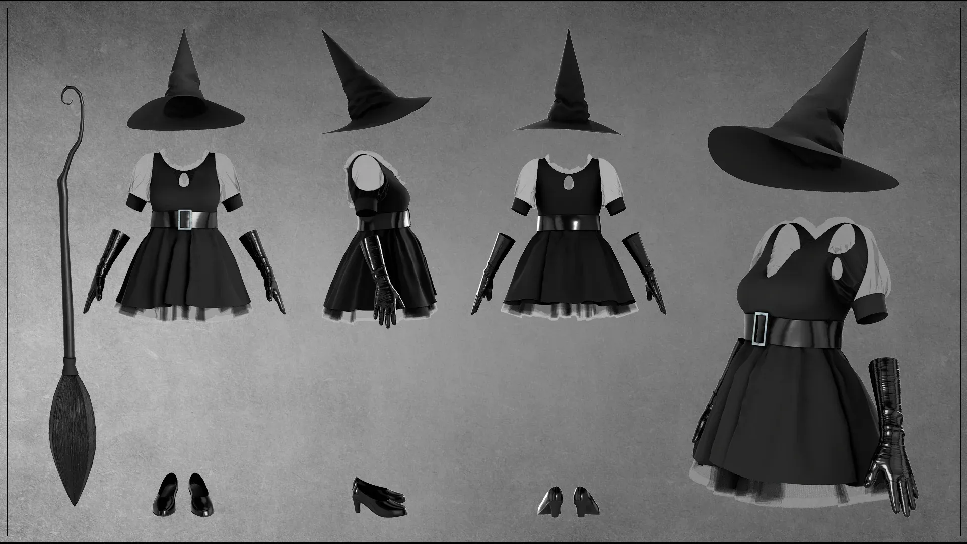 Black Witch Costume