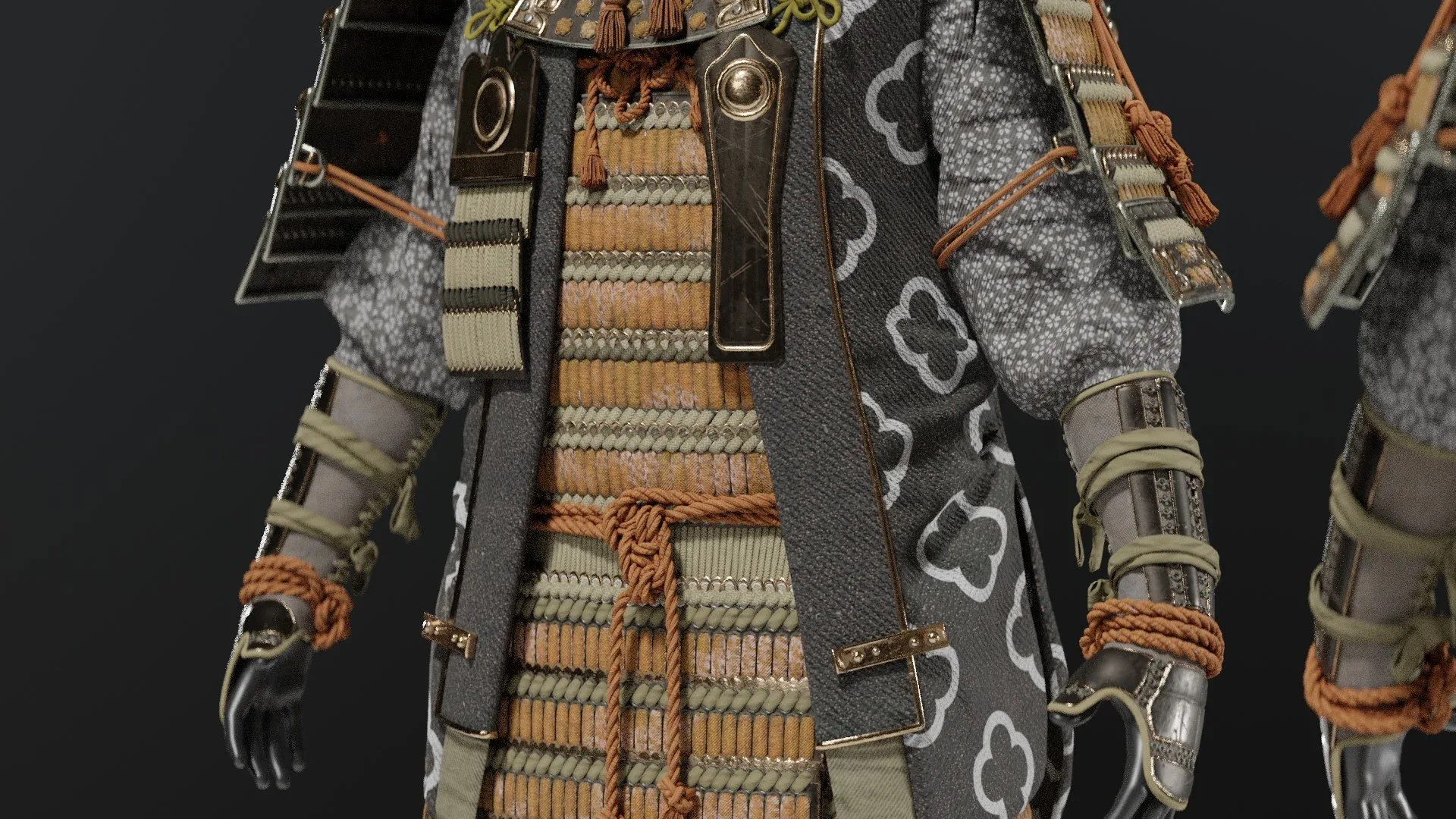 MEDIEVAL Japanese Samurai Rigged