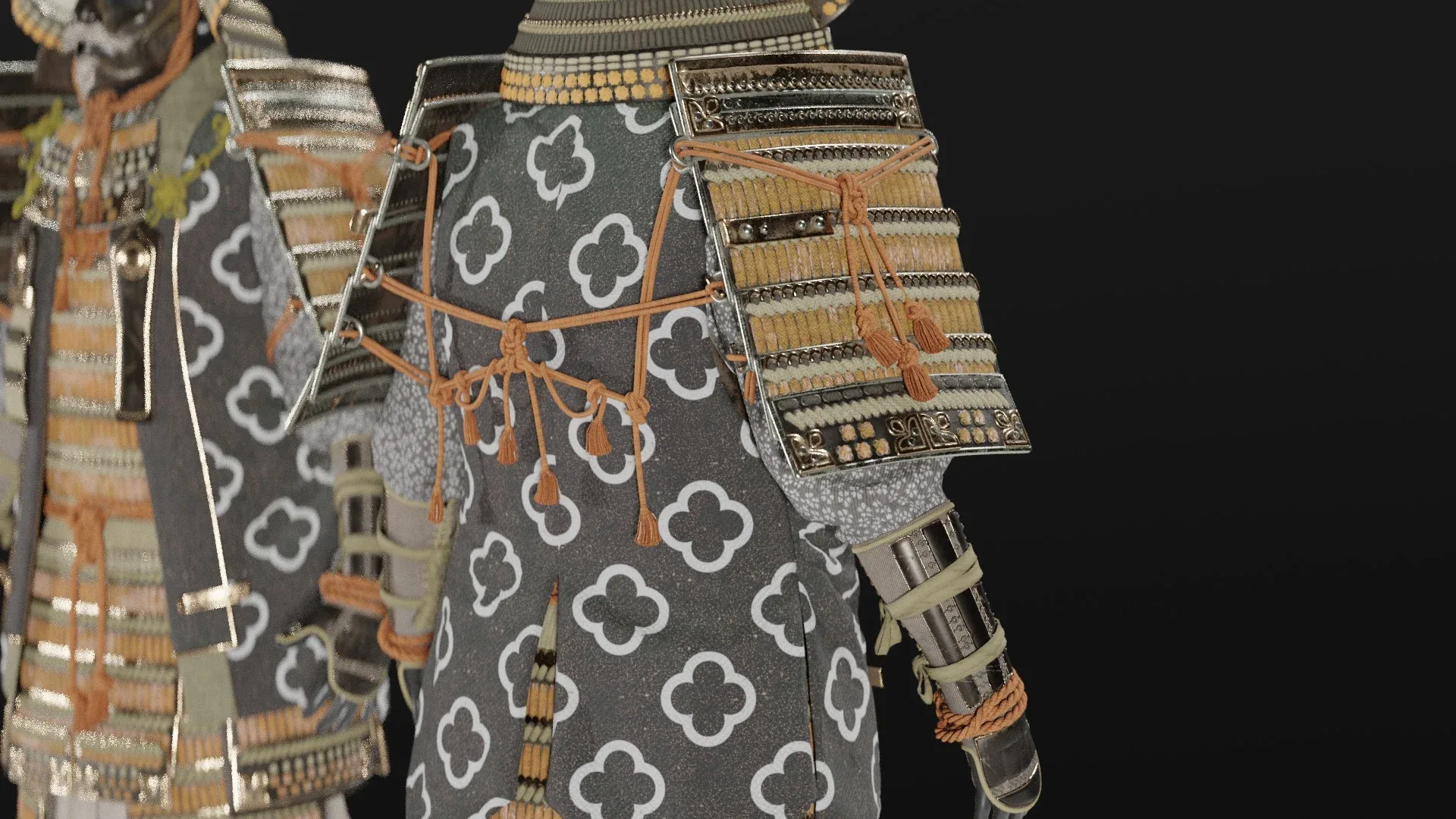 MEDIEVAL Japanese Samurai Rigged