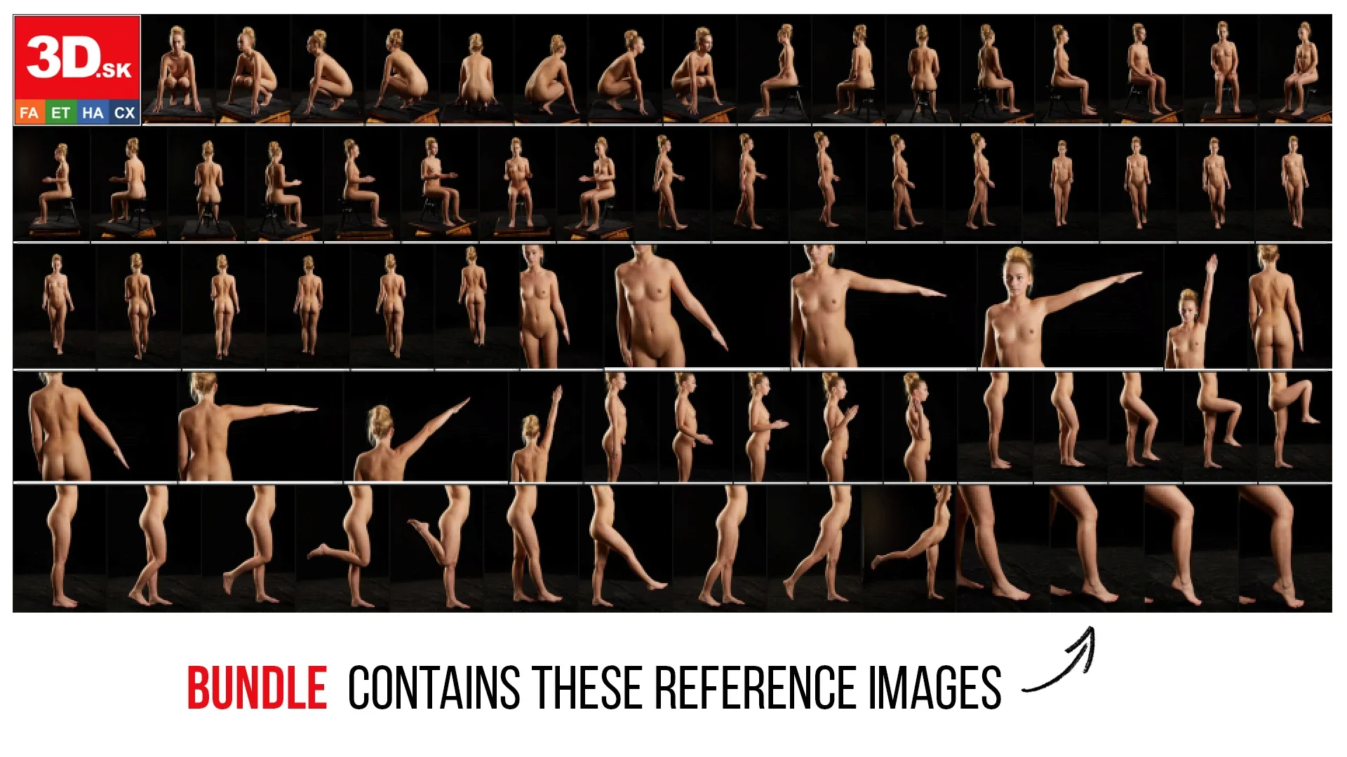 Flexing Female Reference | Jenny Wild