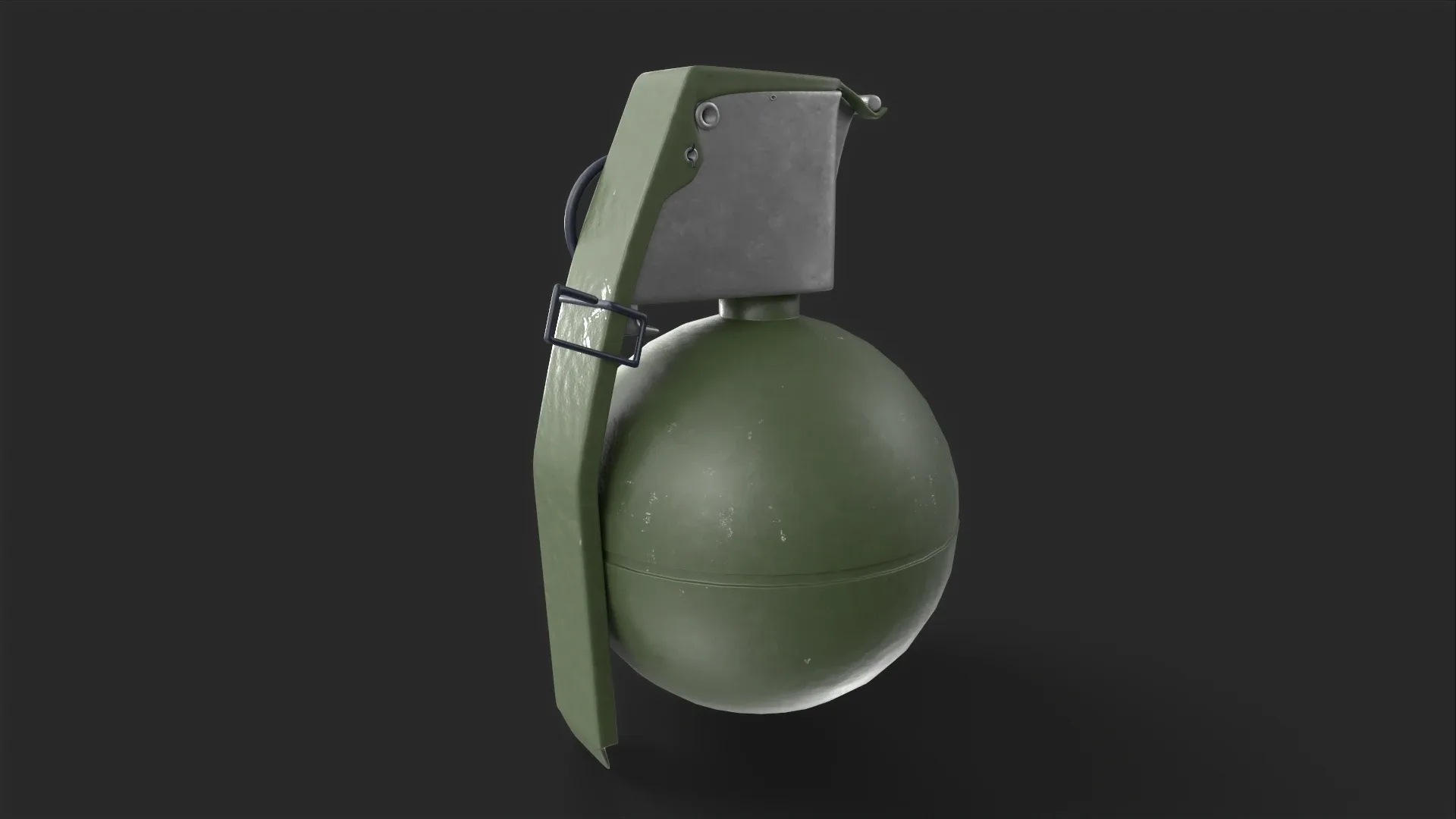 M67 Hand Grenade - High Poly