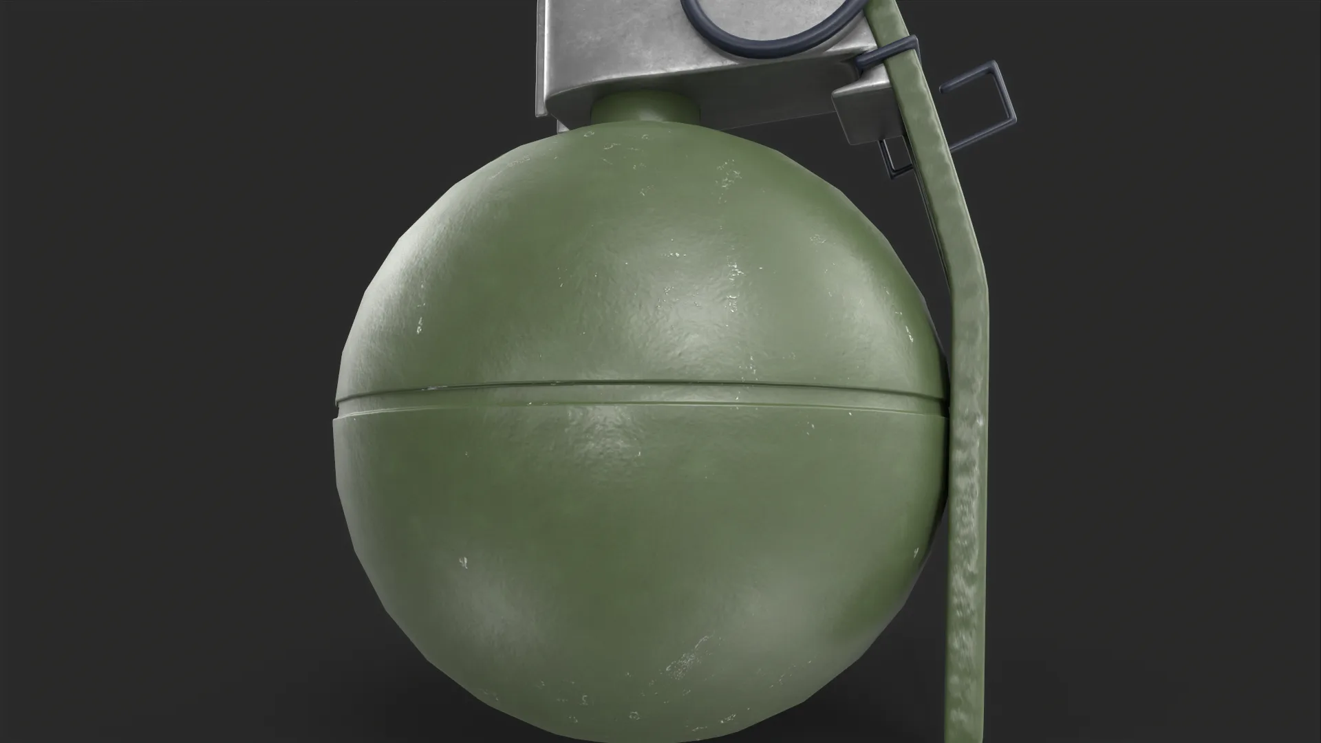 M67 Hand Grenade - High Poly