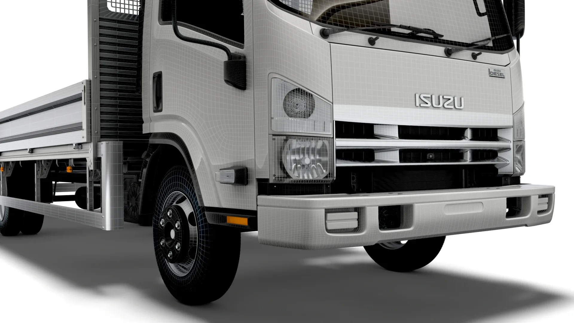 Isuzu NPR Rigid body truck 2021