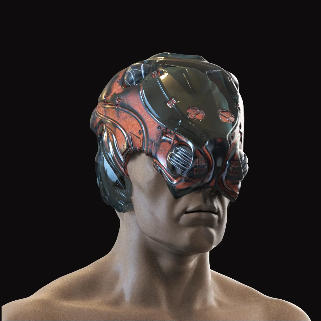 50% OFF! IMM 20 Scifi Helmets KitBash v2 - .obj/.fbx + .ZTL .MAX .BLEND