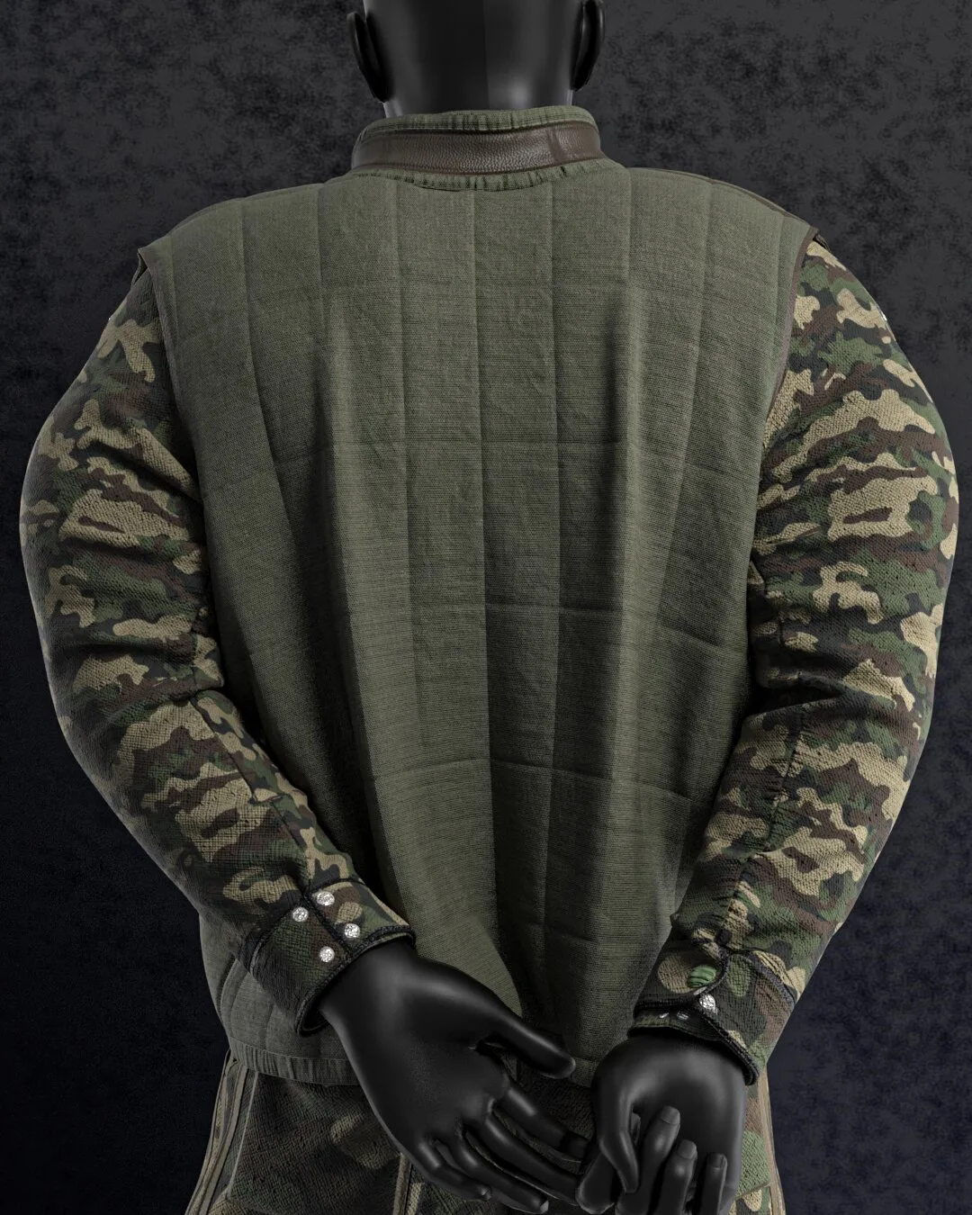 Military No.1 (Marvelous Designer & Clo3d & FBX & OBJ & Texture)