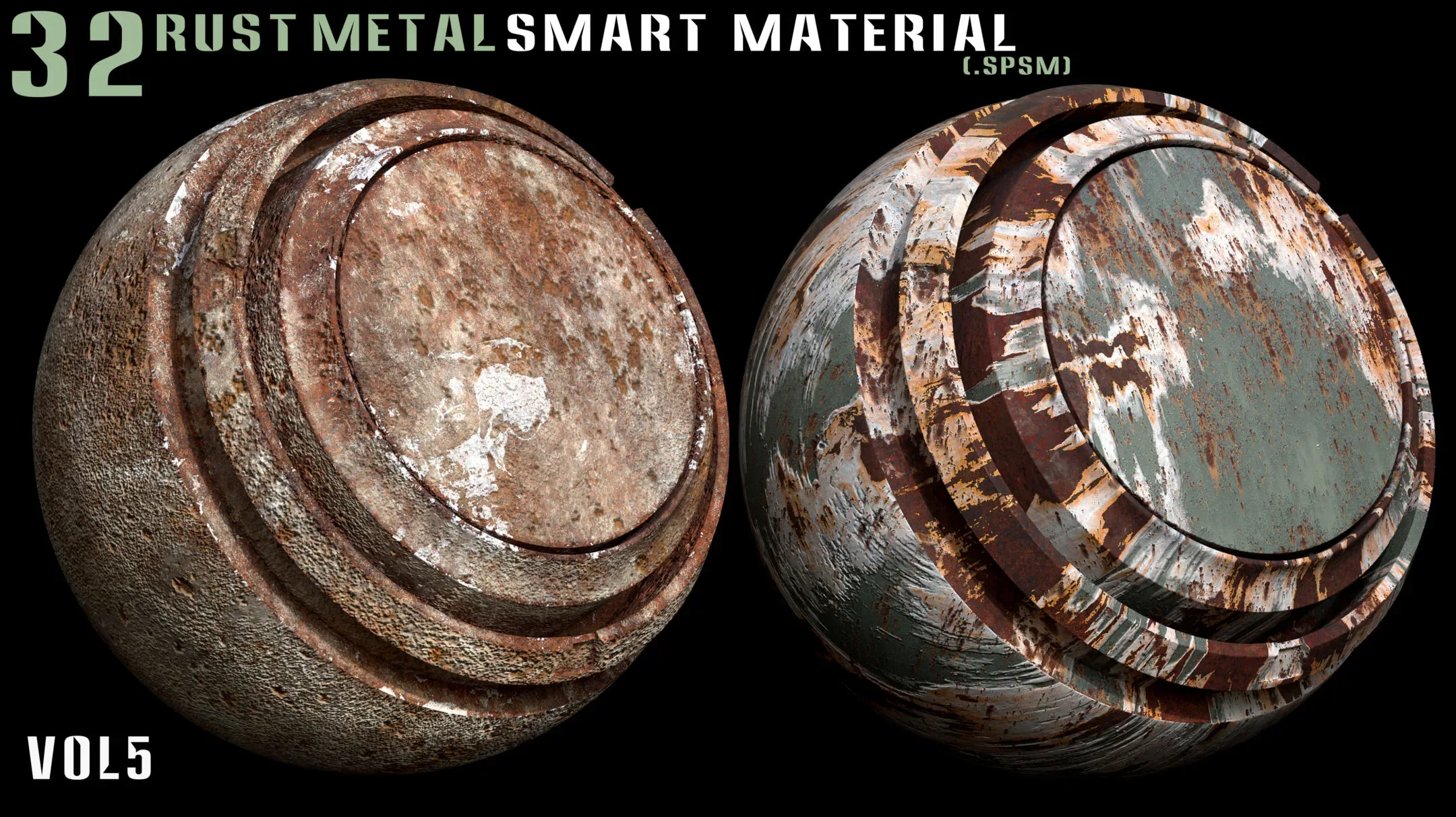 32 rust metal smart material - Vol 5