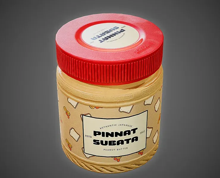 Peanut Butter Game Ready Model