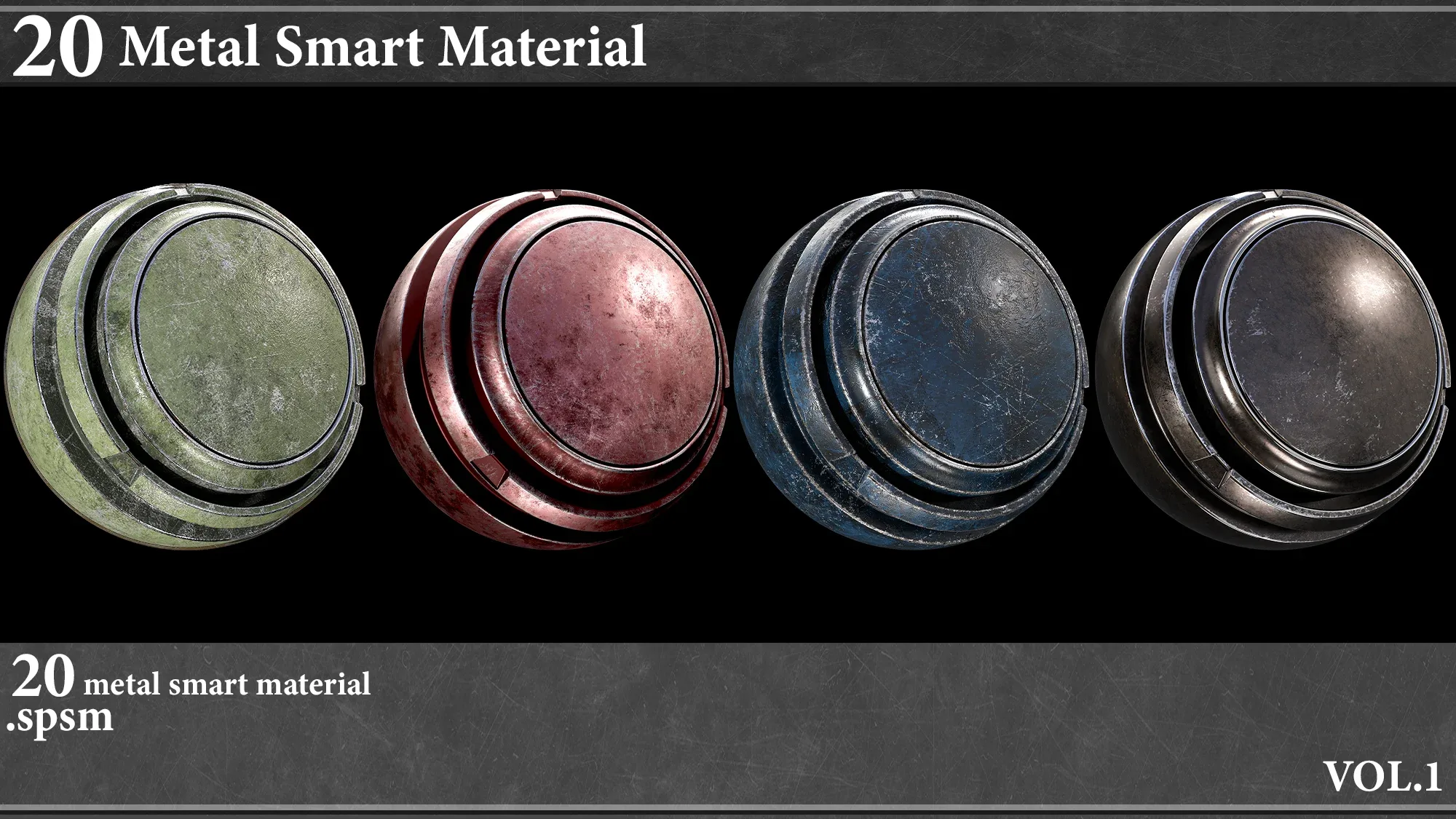 20 Metal Smart Material Vol.1