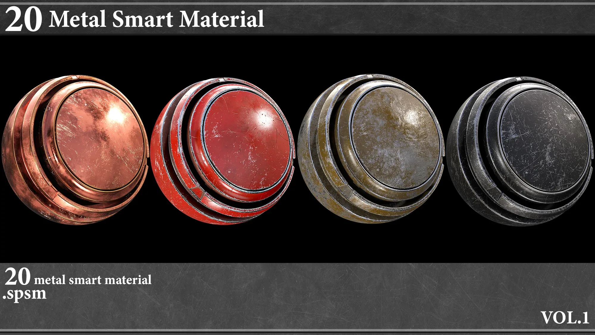 20 Metal Smart Material Vol.1