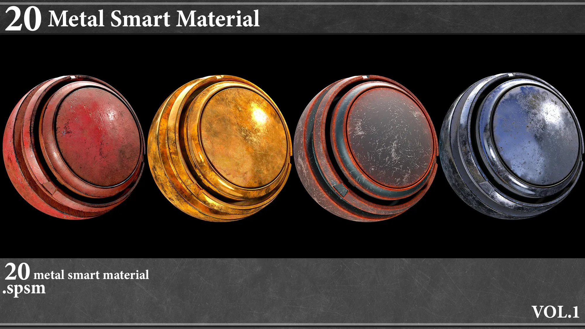20 Metal Smart Material Vol.1