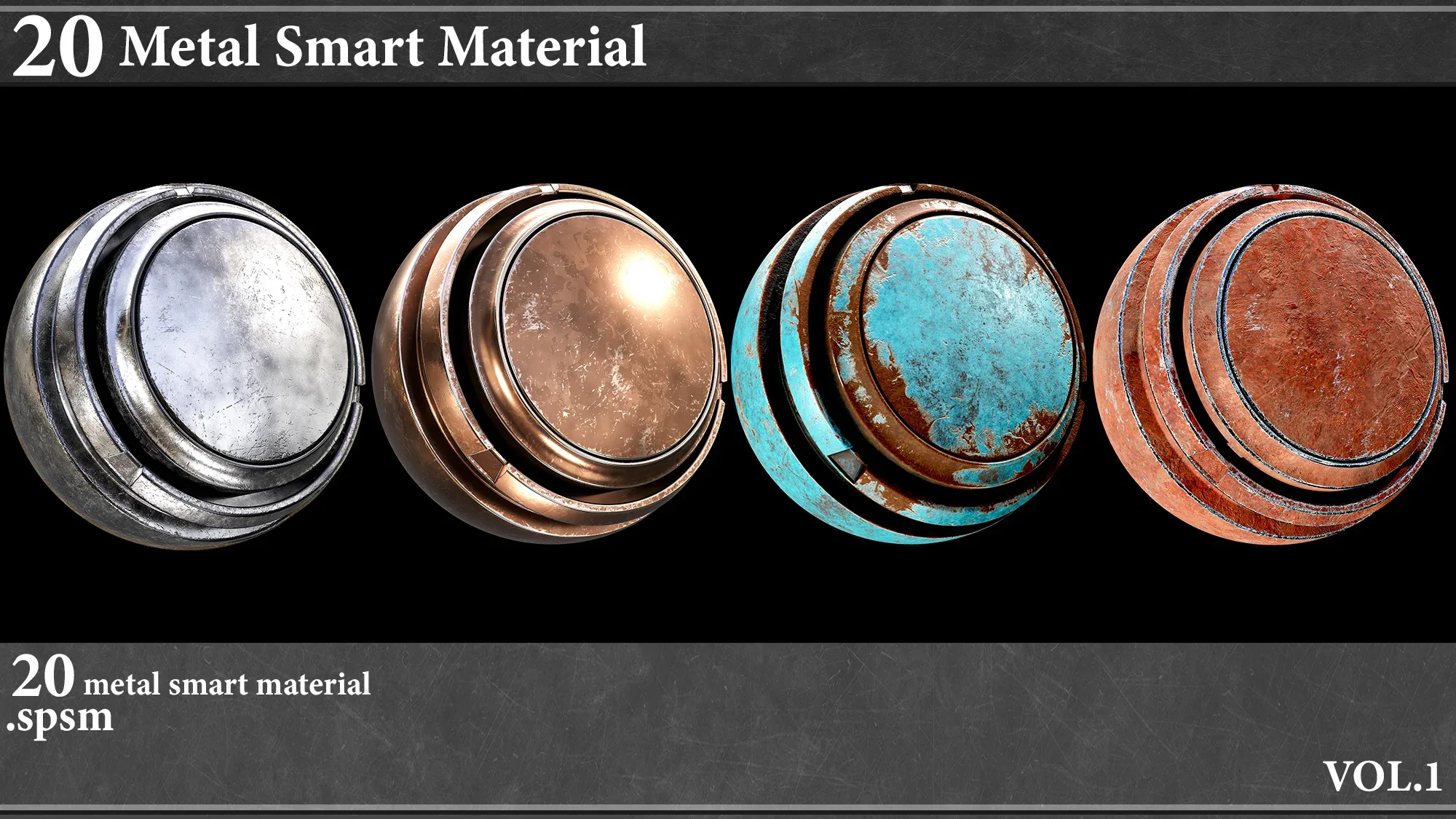 20 Metal Smart Material Vol.1