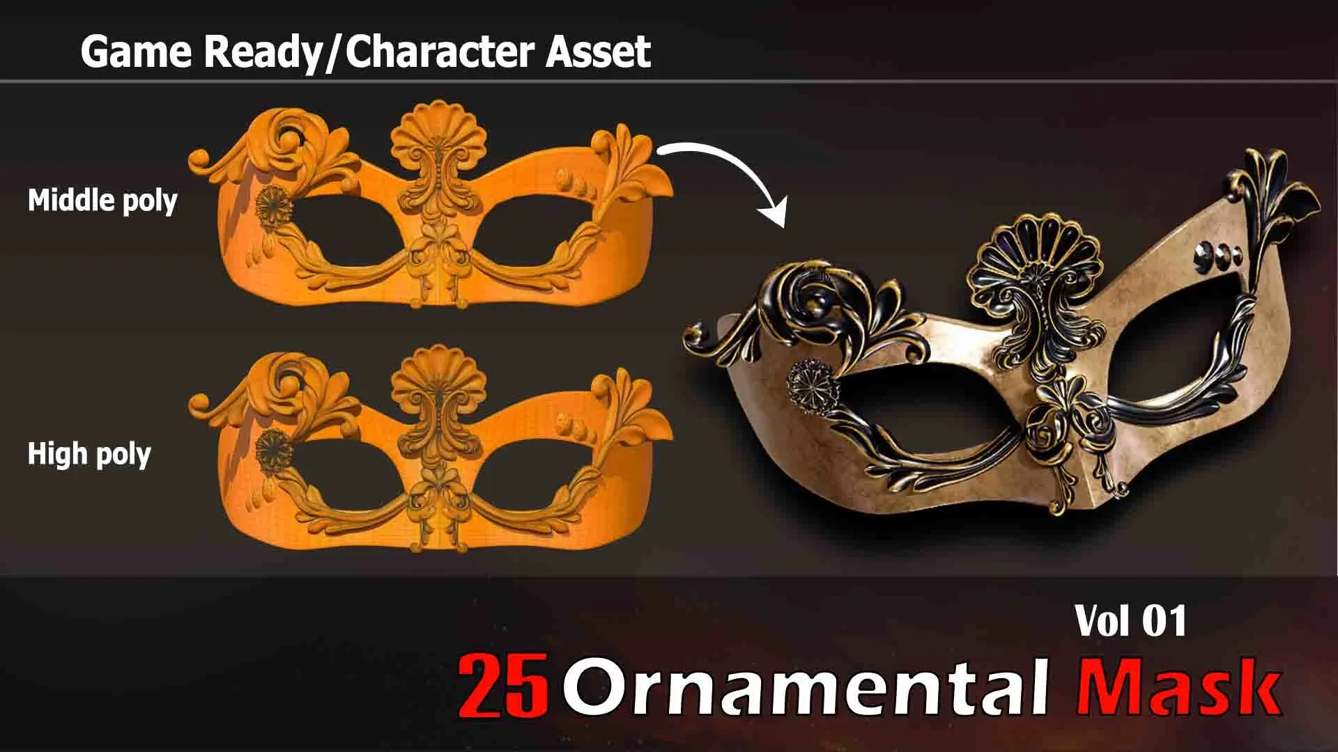 25 Ornamental Mask_VOL1