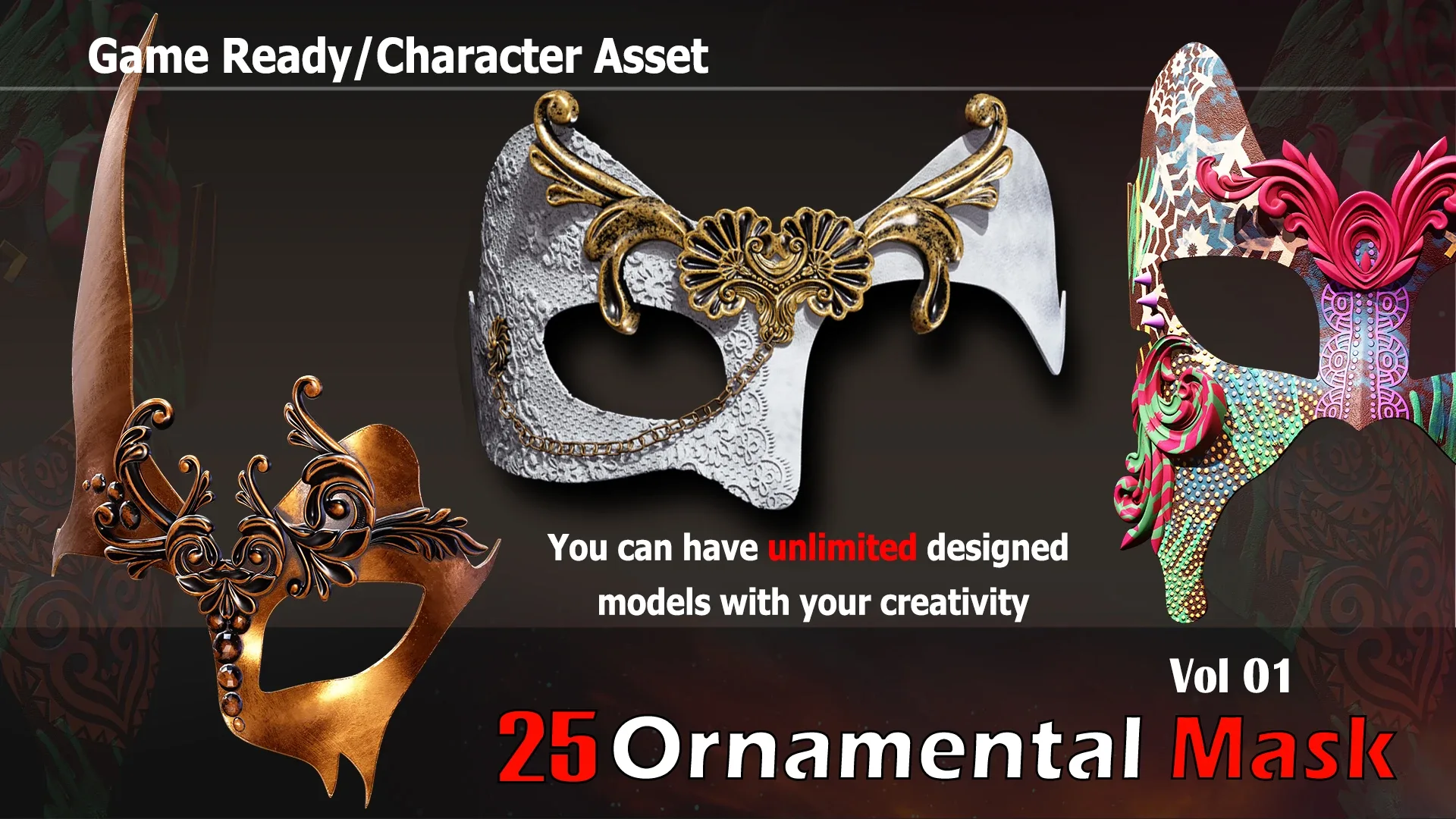 25 Ornamental Mask_VOL1