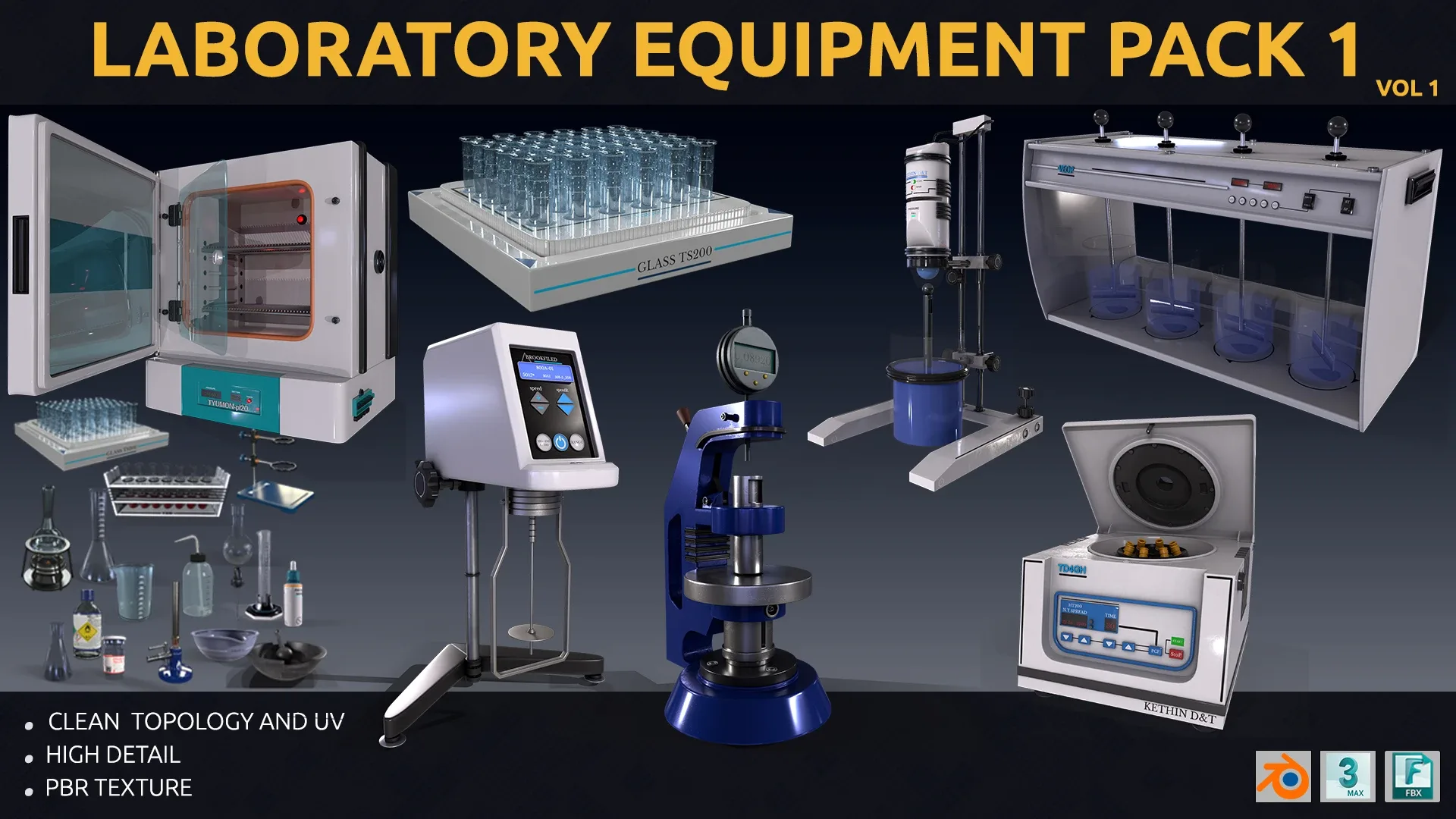 laboratory equipment pack 1
