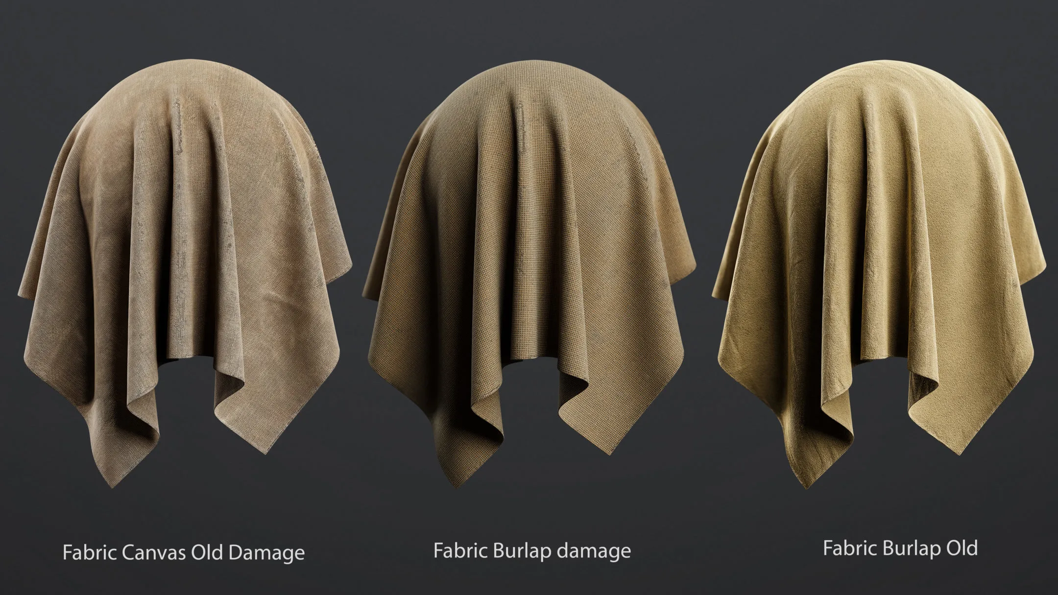 High-Detailed Fabric Smart Materials for Substance Pianter