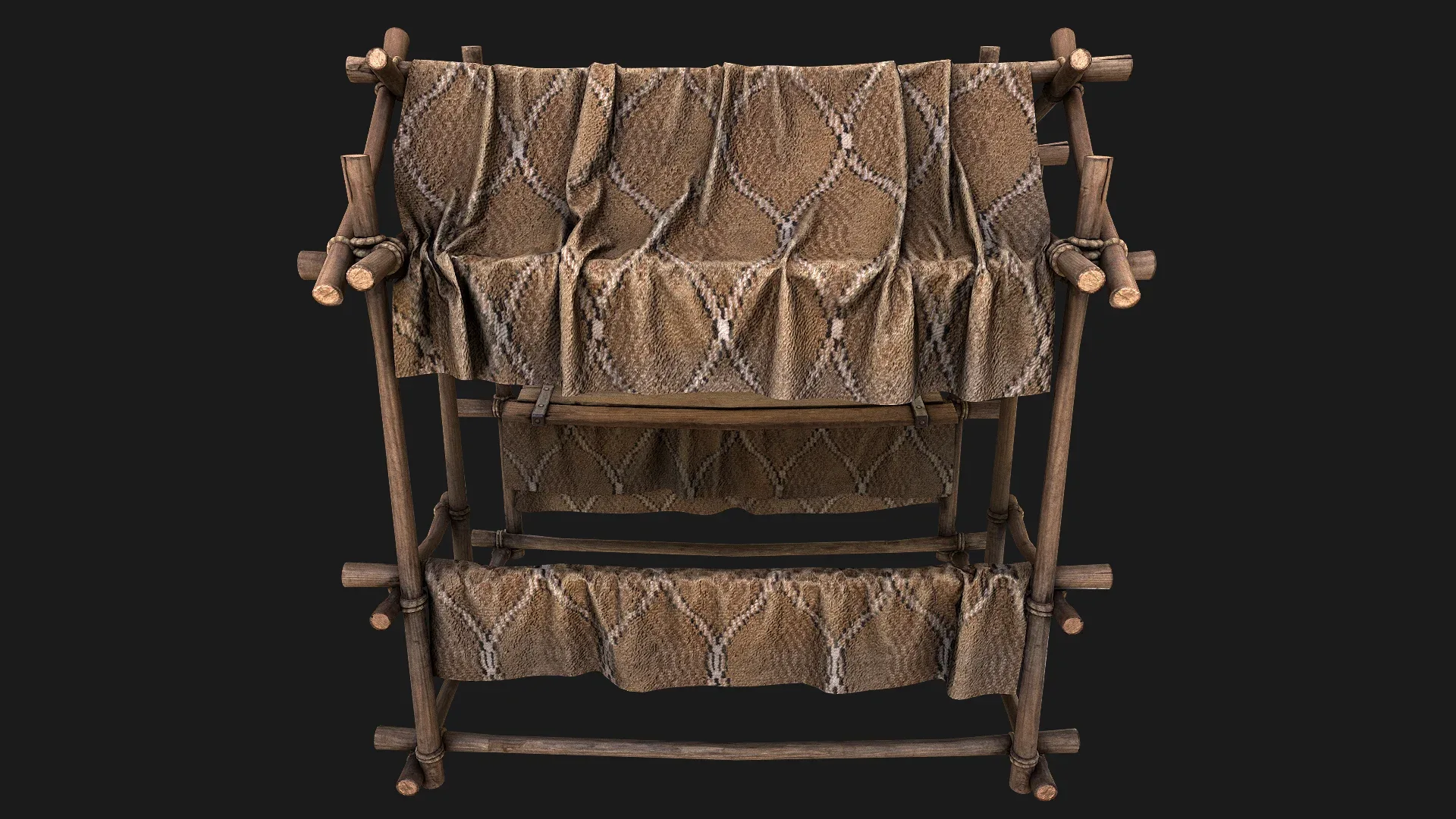 Market Stall Brown