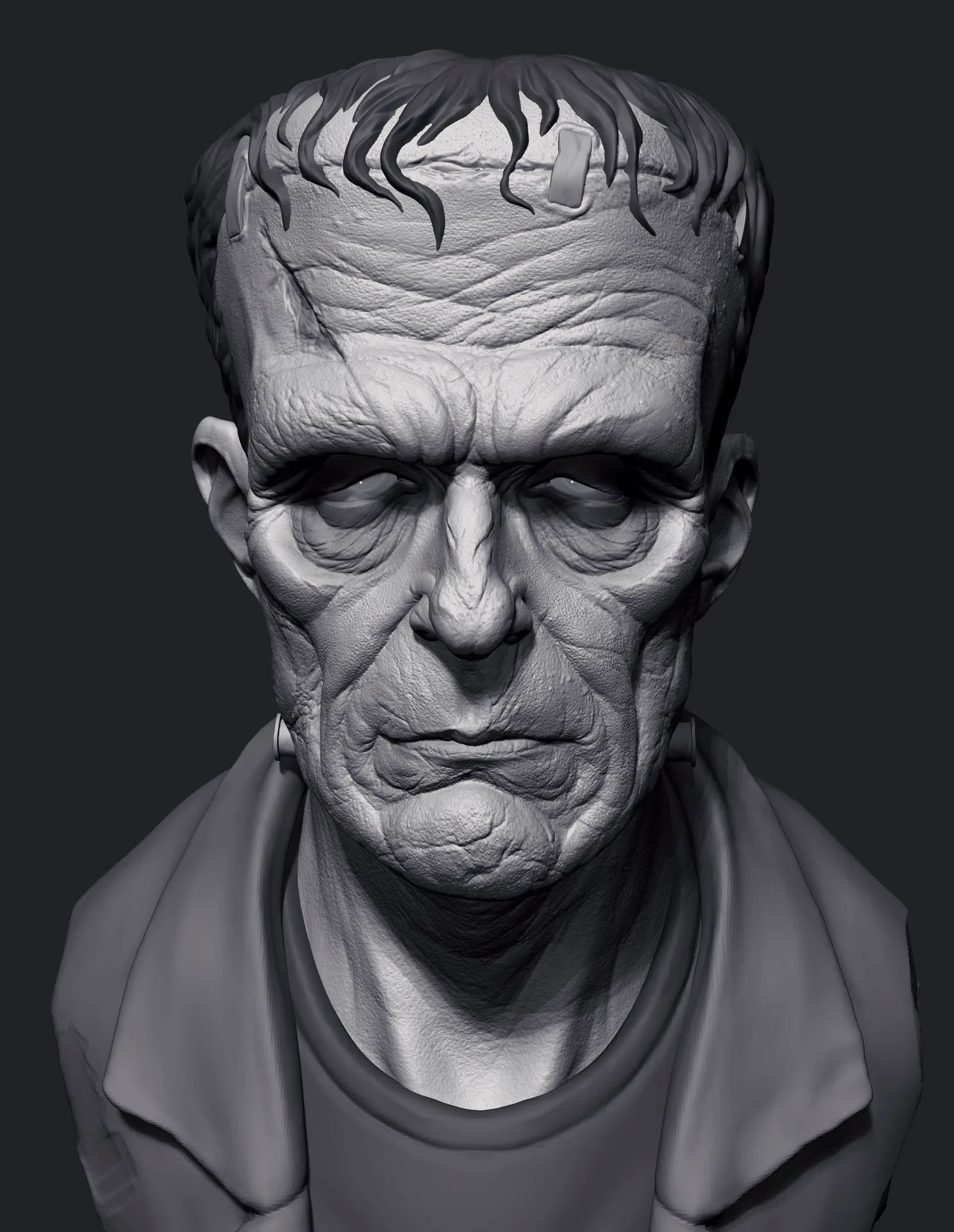 Character Concept Sculpting in ZBrush