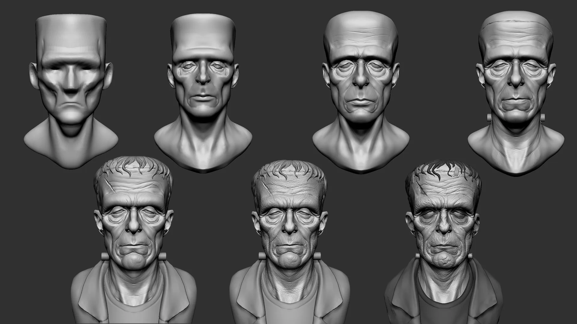 Character Concept Sculpting in ZBrush