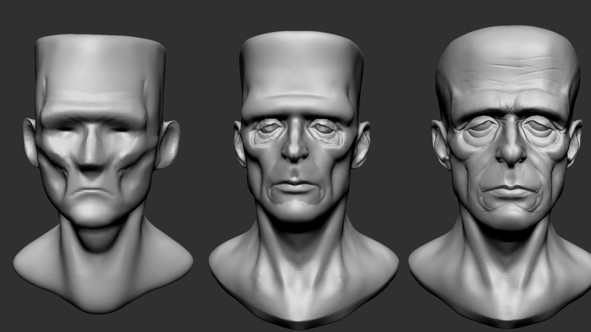 Character Concept Sculpting in ZBrush