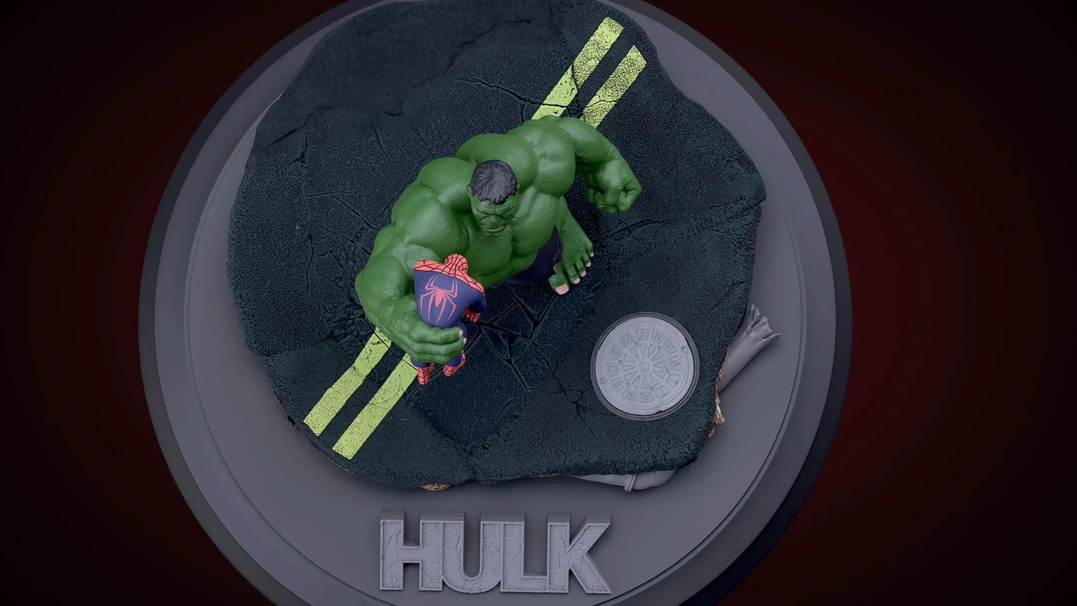 Hulk Vs Spiderman