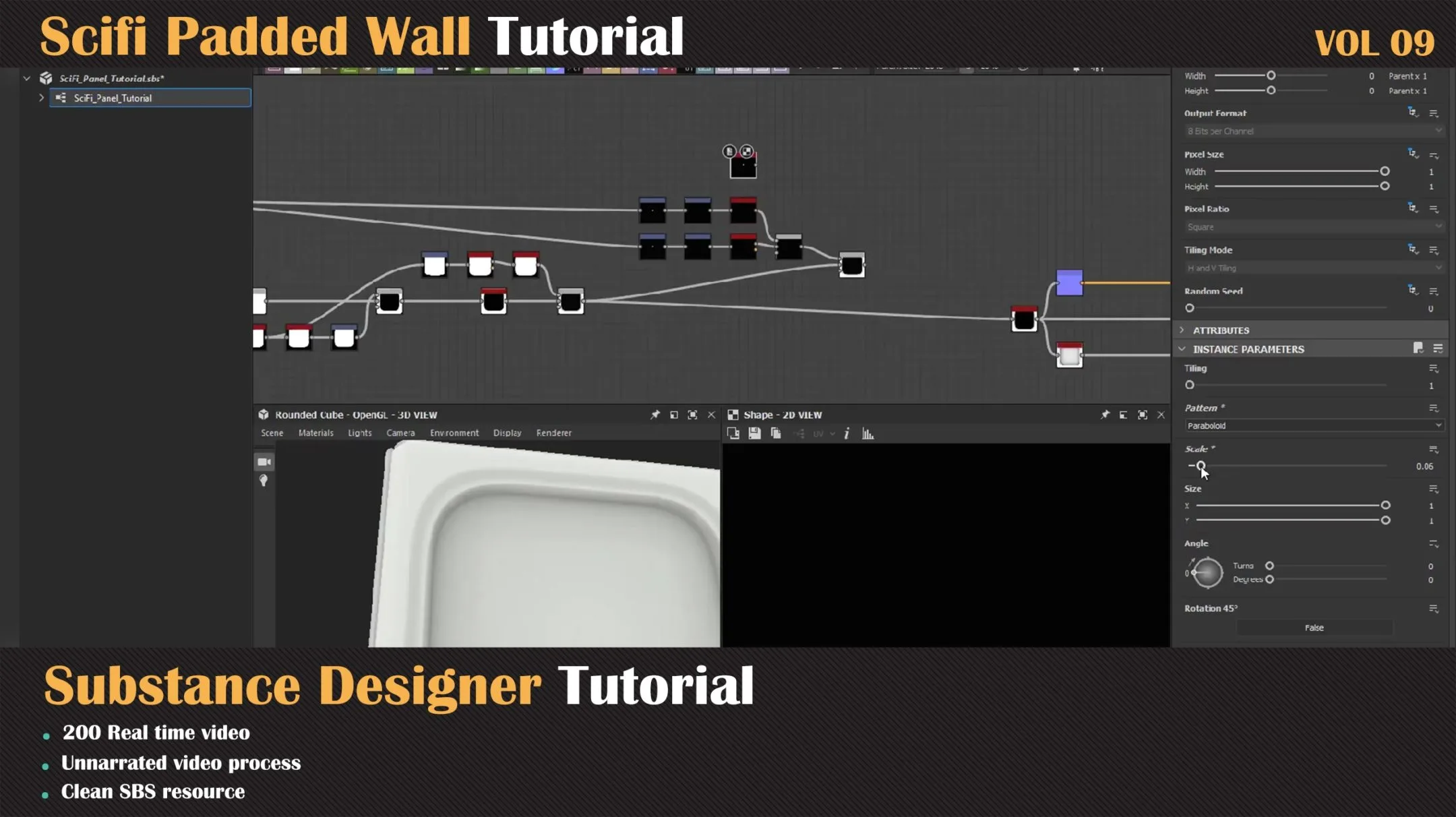 Scifi Padded Wall Tutorial - VOL 09