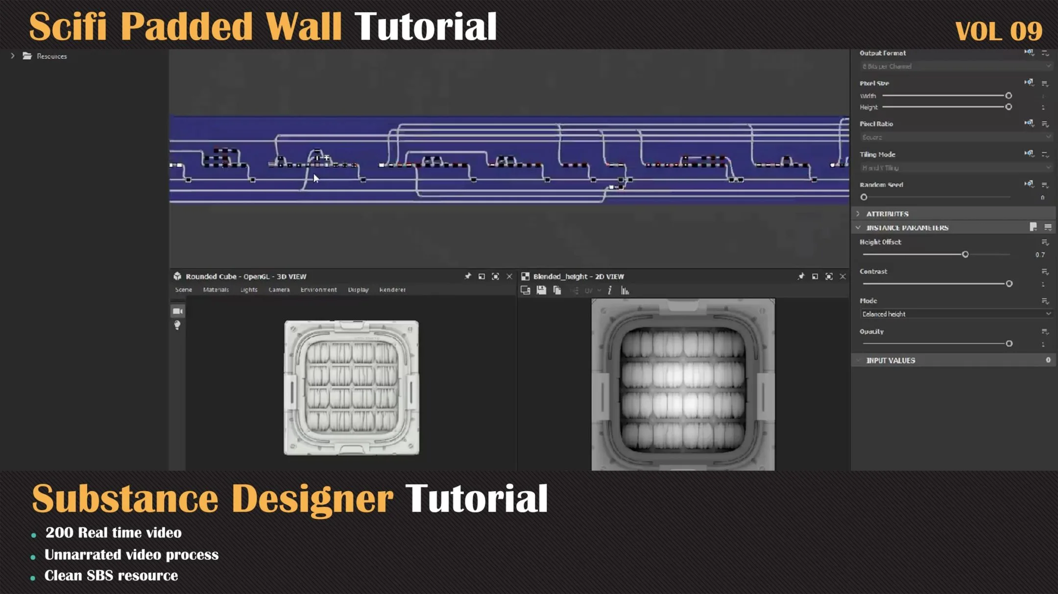 Scifi Padded Wall Tutorial - VOL 09