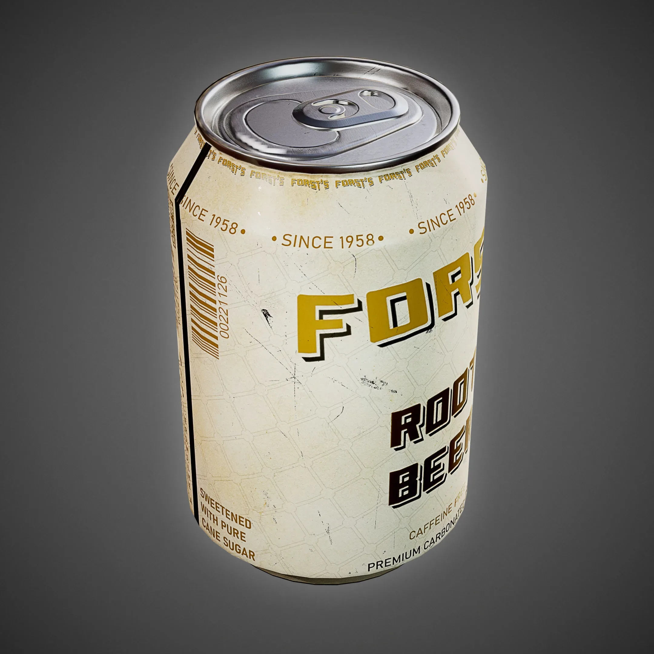 Soda Cans Game Ready Model