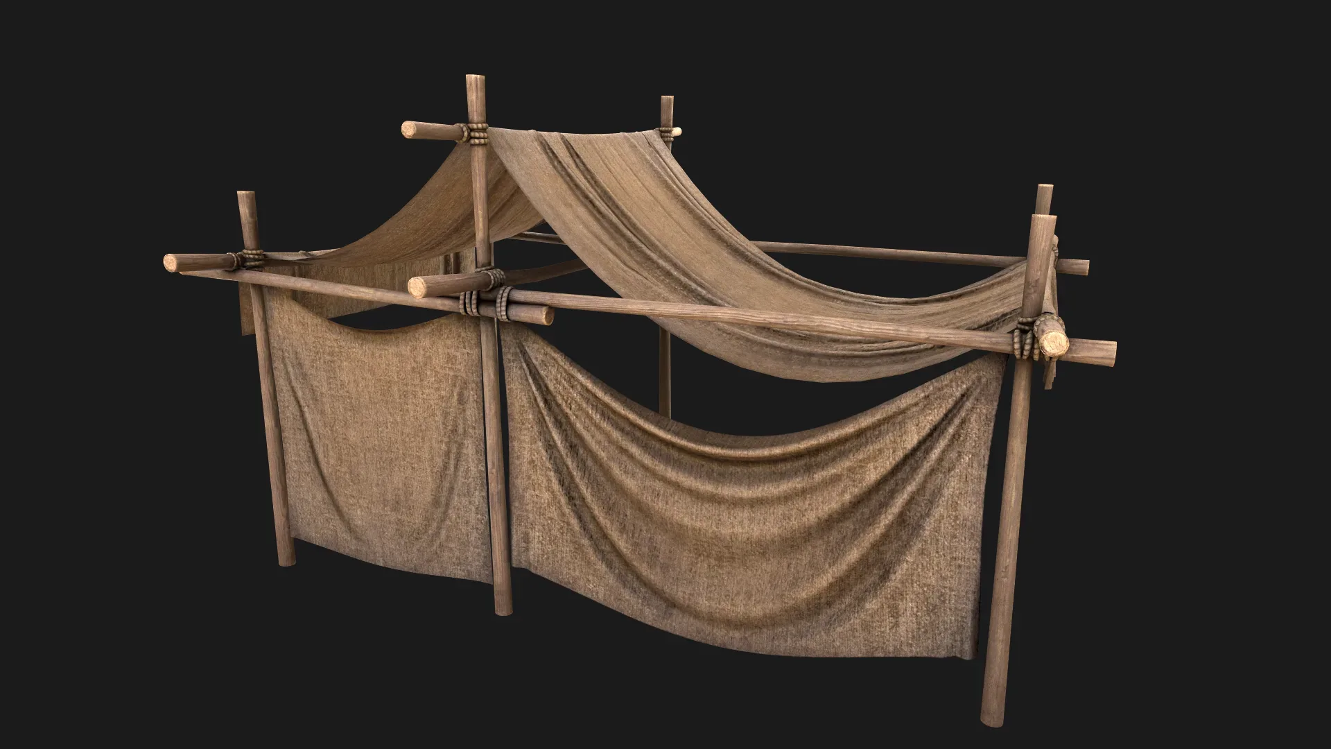 Medieval Market Stall