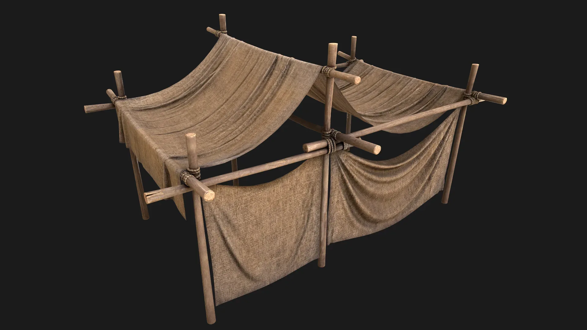 Medieval Market Stall