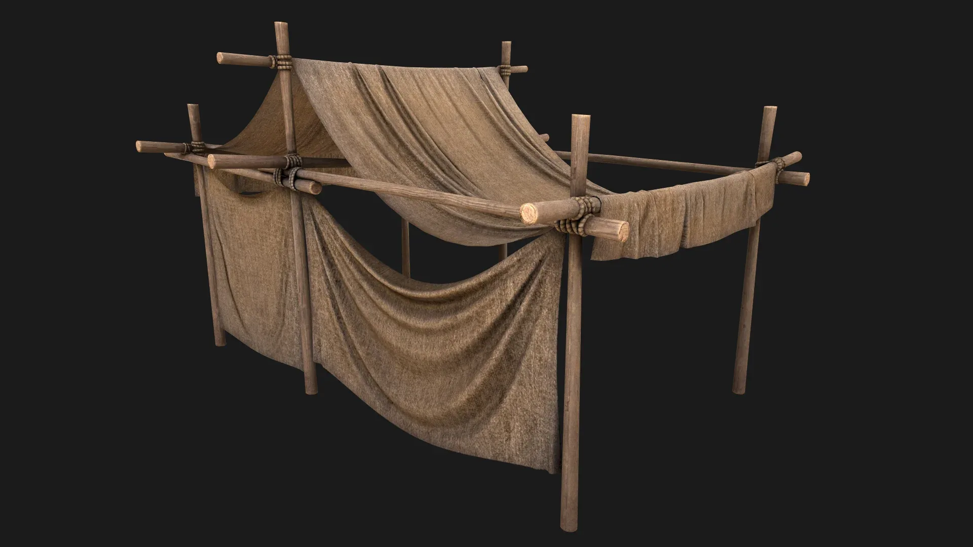 Medieval Market Stall