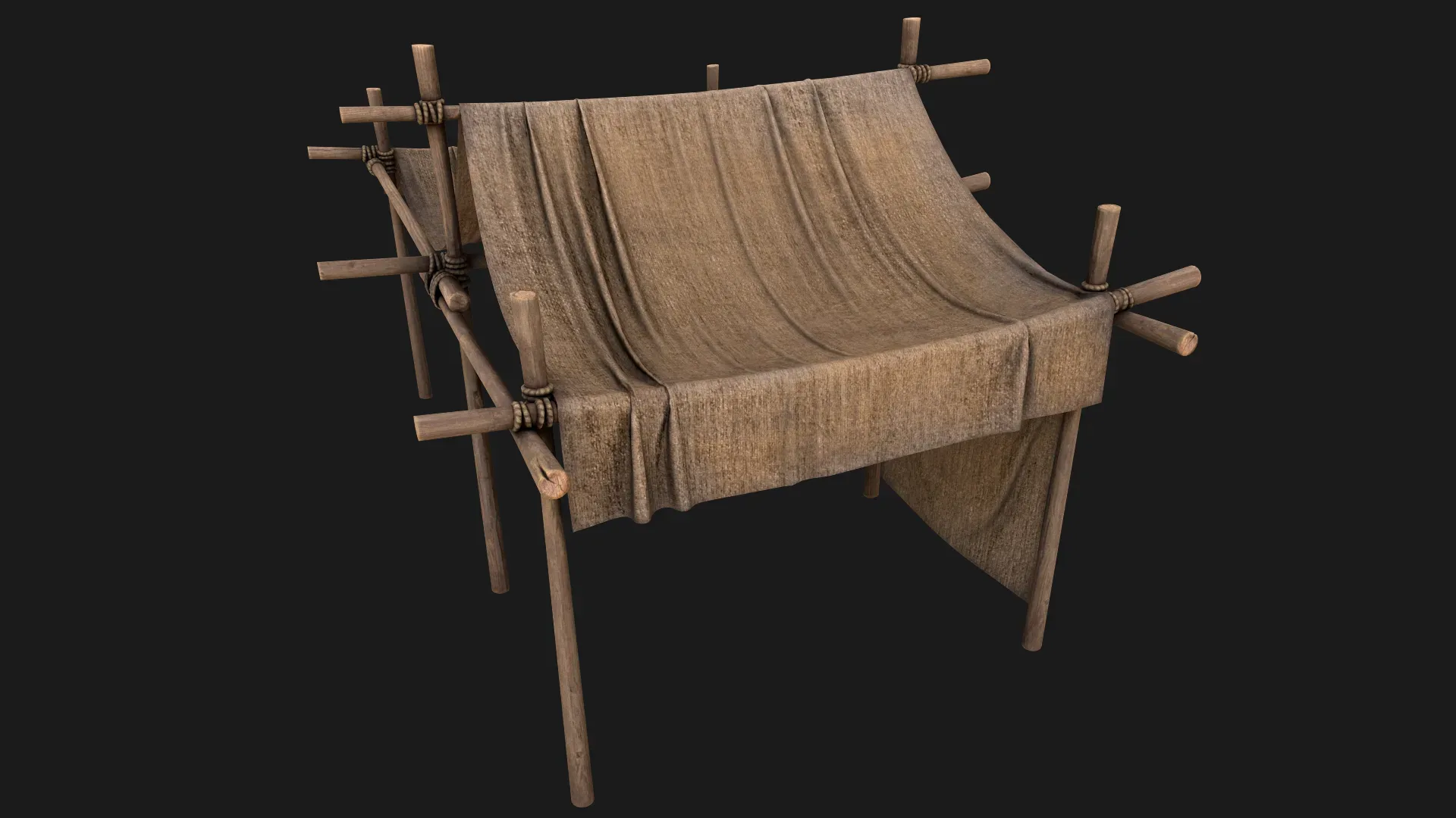 Medieval Market Stall