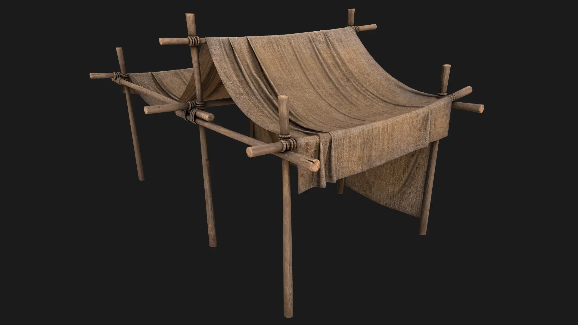Medieval Market Stall
