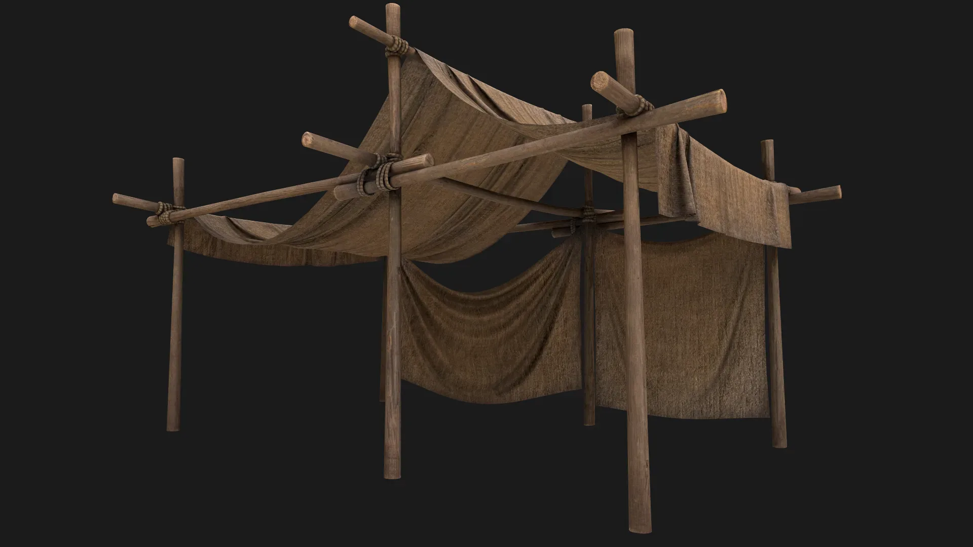 Medieval Market Stall