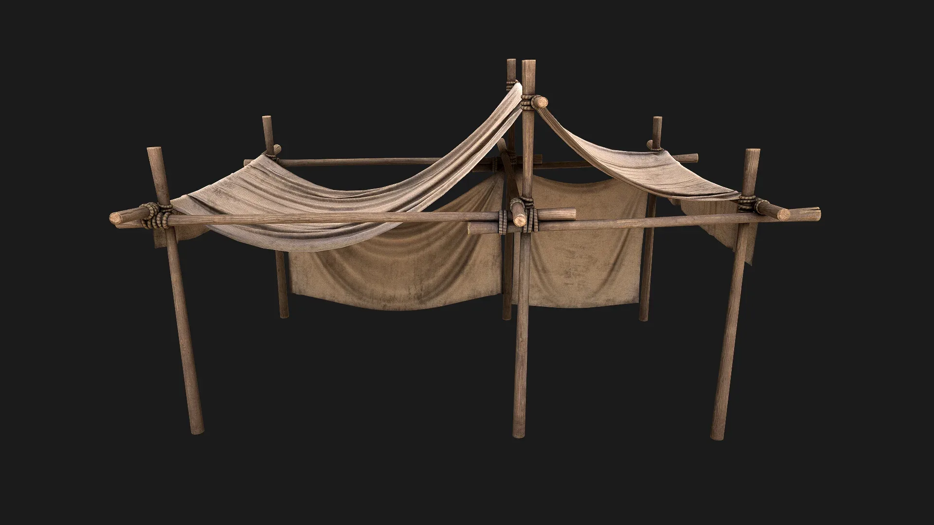 Market Stall Medieval Tent Cotton