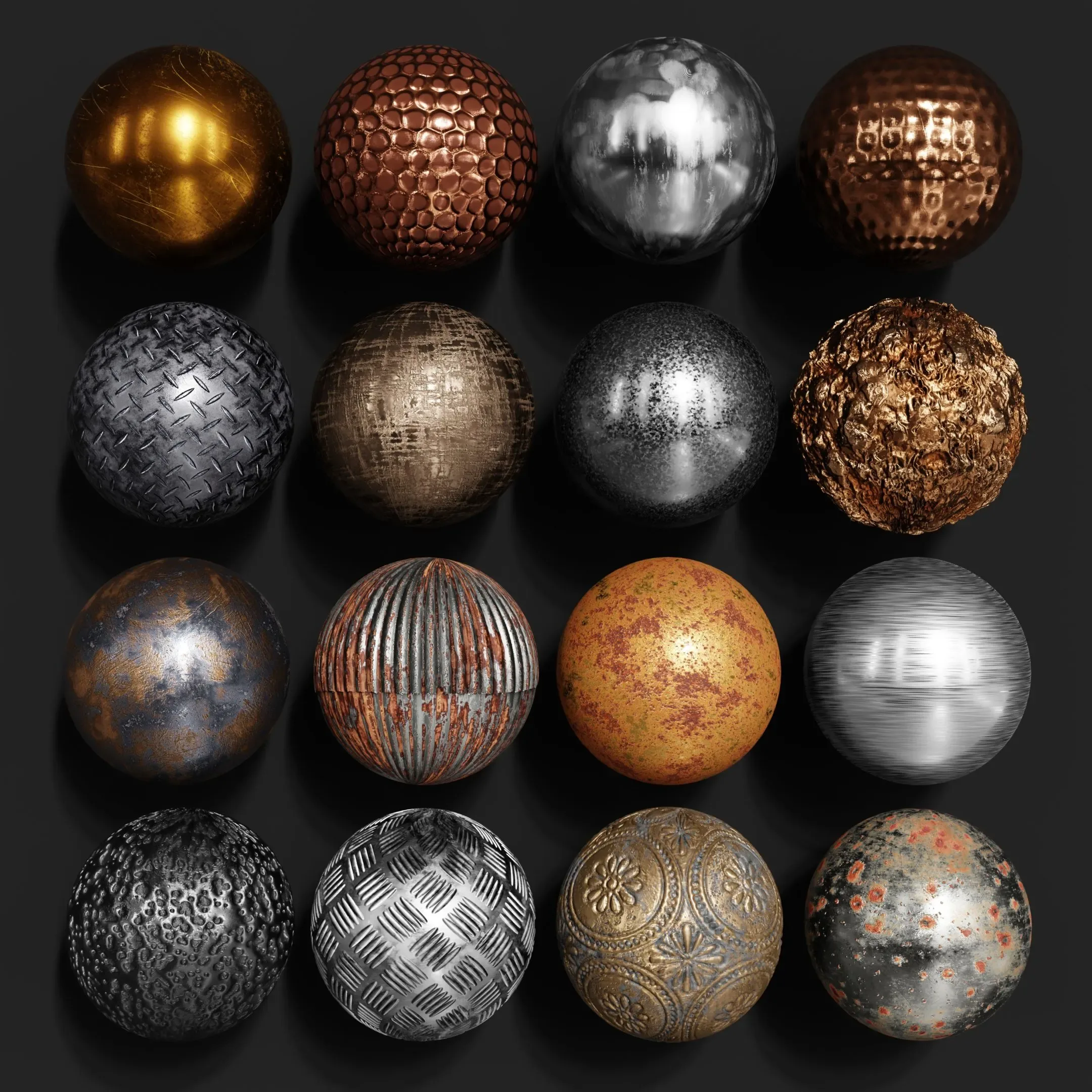 16 PBR Metallic Essentials , Includes sbs.