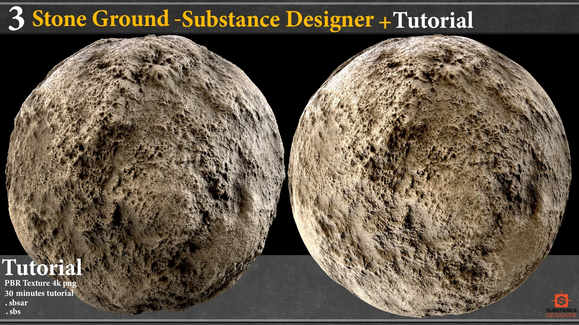 Stone Ground_Substance Designer + Tutorial