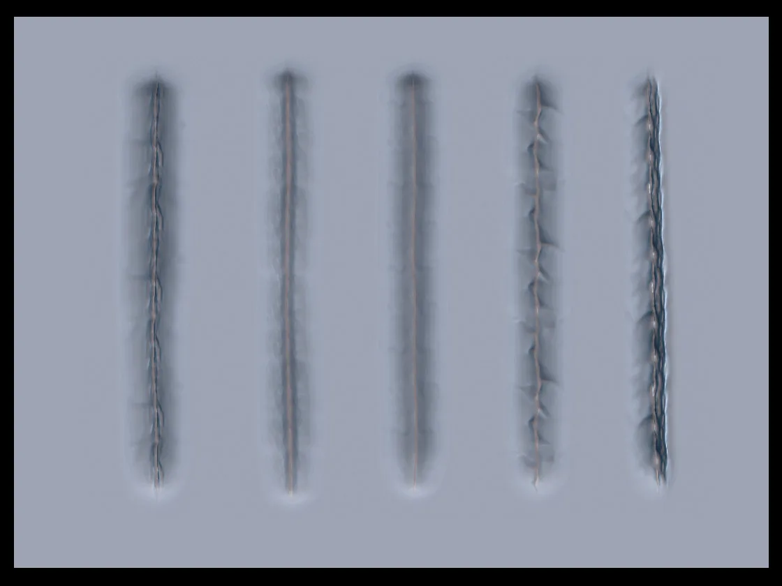 Metal Dents Brushes for Zbrush