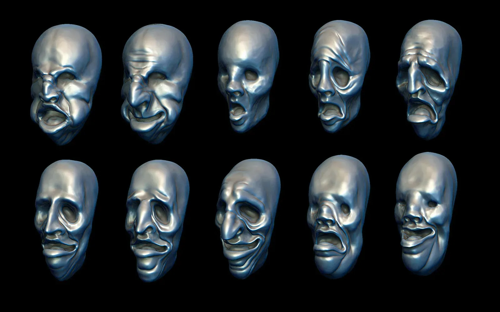 Grotesque Faces