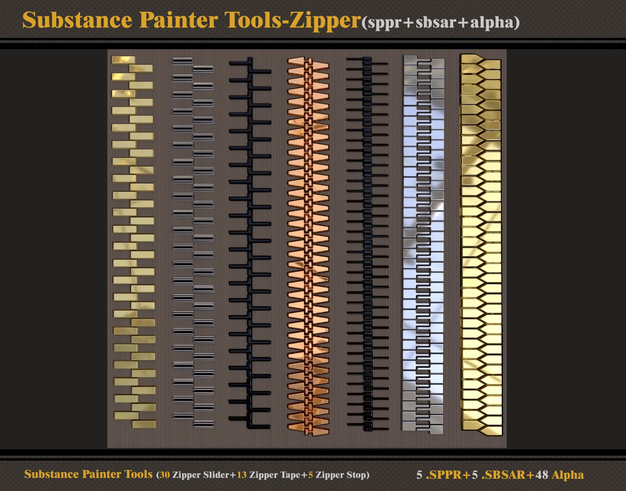 Substance Painter ToolsZipper FlippedNormals