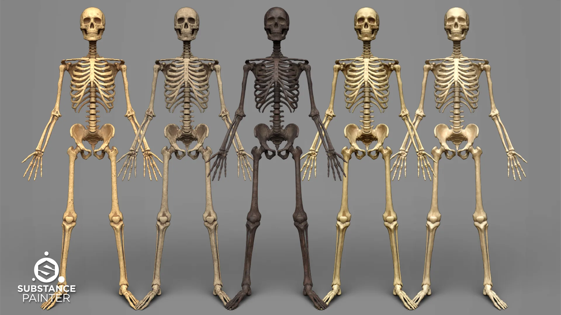 Bones Smart Material - Substance - FlippedNormals