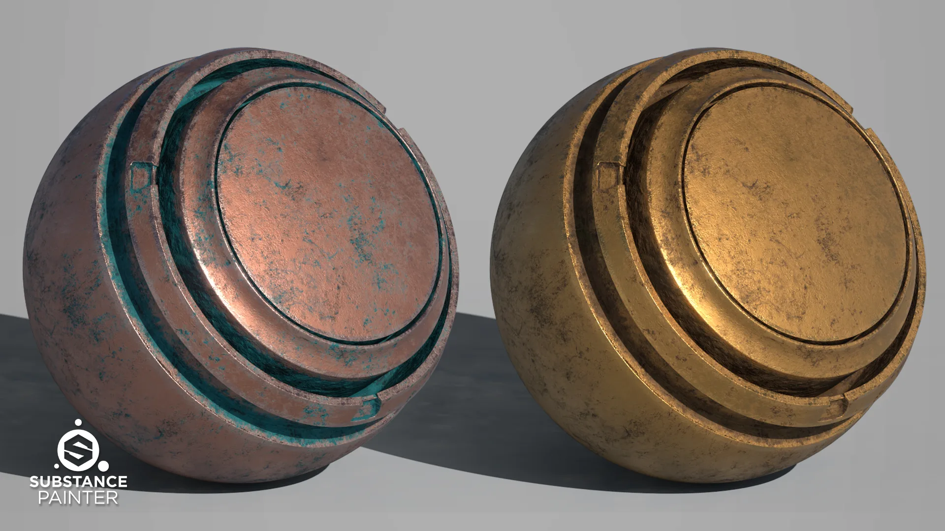 Rusty Metal Smart Material - Substance Painter - Vol 1