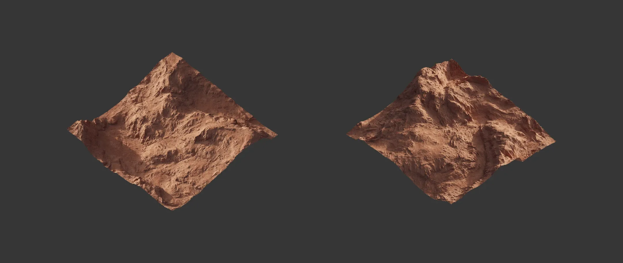 20 Landscape Height Maps — Vol.1 | 4K